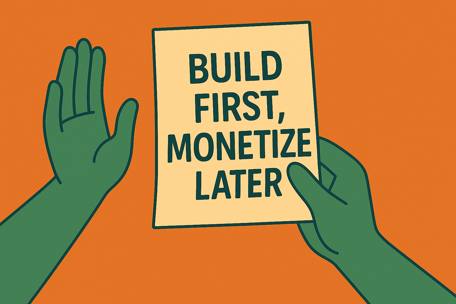 Why 'Build First, Monetize Later' Is Terrible Advice for 99% of Founders