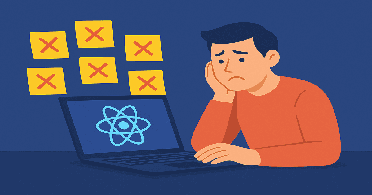 I Failed 6 Times This Morning (And Finally Learned React)
